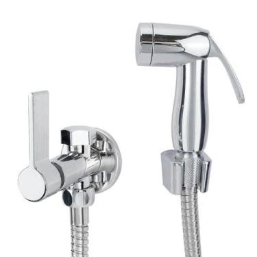 Imagem de Ducha Higiênica C/ Derivação Resistente Abs Cromada C-70 - Malu Metais