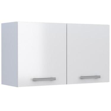 Imagem de Armário Aéreo de Lavanderia Montado em Aço Branco 100cm Venus Cozimax