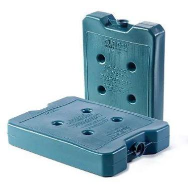 Imagem de Gelo Reutilizável Rigido 1 Litro 1050ml Clio Gel Bebidas Alimentos Vac