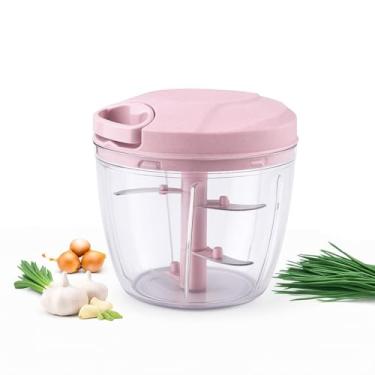 Imagem de Triturador Manual de Alimentos 3x1 Magic Mixer 900ml com 5 Lâminas Inox e Espremedor