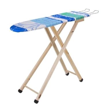 Imagem de Tábua de Passar Grande Tradicional Com Suporte Para Ferro