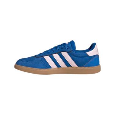Imagem de adidas Tênis feminino Breaknet Sleek, Azul royal/rosa claro/carbono, 36