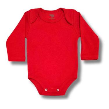 Imagem de 1 Body de Manga Longa Para Bebê 100% Algodão Suedine - BigToon Kids, V