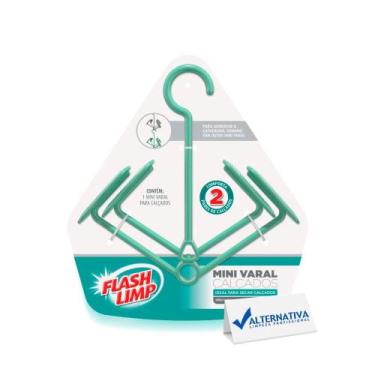 Imagem de Mini varal para calcados 2 pares flash limp - FLASHLIMP