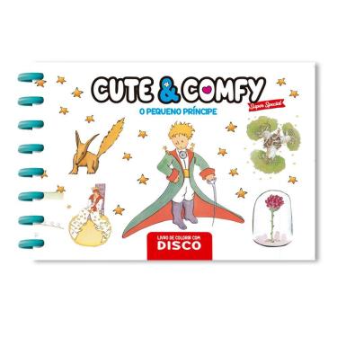 Imagem de Cute & Comfy Super Special Edição 10 - Livro de Colorir Adulto - O Pequeno Príncipe  - Espiral com Caneta
