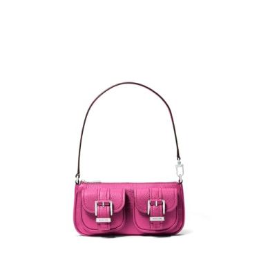 Imagem de Michael Kors Bolsa pequena conversível Zoe, Ferragens prateadas/frutas silvestres, One Size