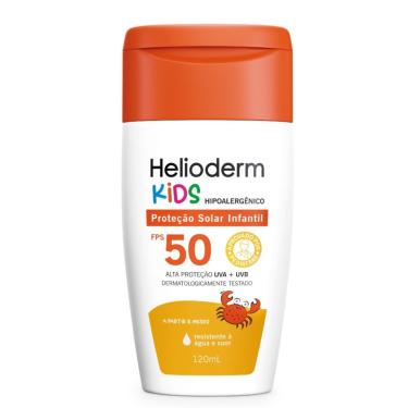 Imagem de Protetor Solar Infantil Helioderm Kids Fps50 120ml
