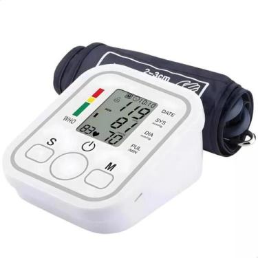Imagem de Aparelho Para Medir Pressão de Braço Digital Automático Fácil e Prátic