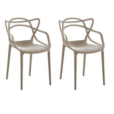 Imagem de Kit 2 Cadeiras Allegra Flex 85cmx54cmx56 Cm - Rivatti