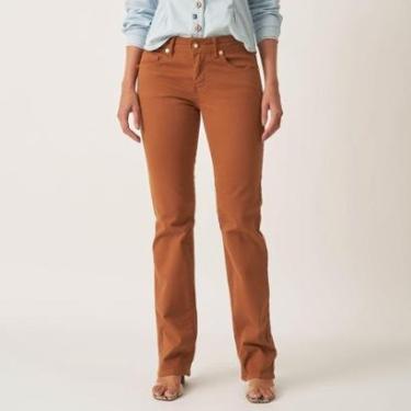 Imagem de Calça Jeans Confort Reta Judy Basica Cintura Média-Feminino