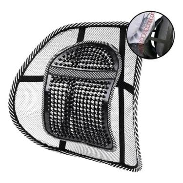 Imagem de Apoio Lombar Cadeira - Encosto SNH31 em Tecido Snel Home, Preto, único