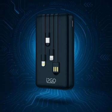 Imagem de Power Bank 4 em 1 10000mHa i2GO sem visor