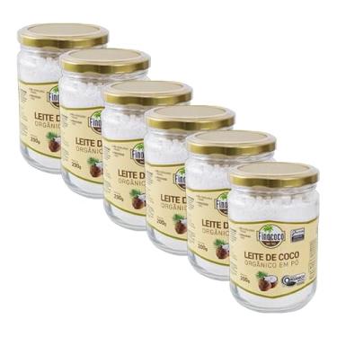 Imagem de Kit 6X: Leite de Coco em Pó Orgânico Finococo 200g
