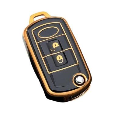 Imagem de Land Rover LR3 Discovery 3 Range Rover Sport Key Fob Case Protetor Cap