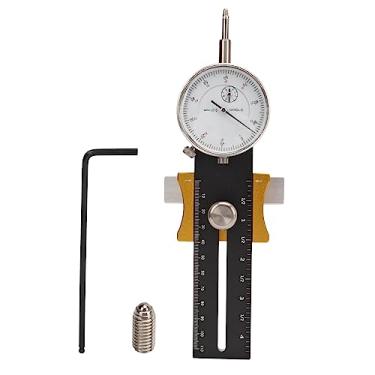 Imagem de EIMSOAH Calibrador de serra de mesa, medidor de mostrador de serra de mesa de precisão para marcenaria, ferramentas de correção para alinhamento e calibração de máquinas de oficina, como serras de