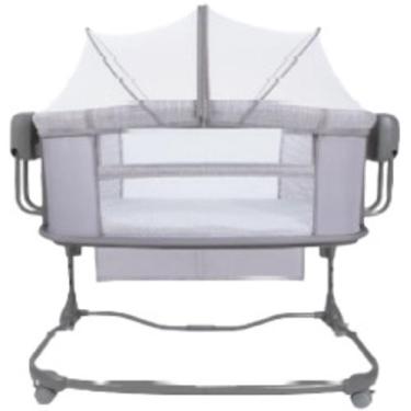 Imagem de Berço Bluetooth Infantil Balanço Automático Duas Alturas Mastela Até 1