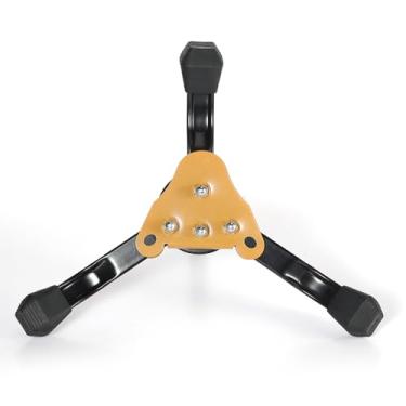 Imagem de LiebeWH Suporte de tripé Dobrável para Clarinete Flauta oboé Portátil Portátil Portátil Com Acessórios de Instrumentos de Com Base Não Deslizante (YELLOW)