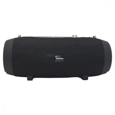 Imagem de Caixa De Som Bluetooth 5w Bivolt Alça Tecido Ka-8537 - Kapbom, Preto
