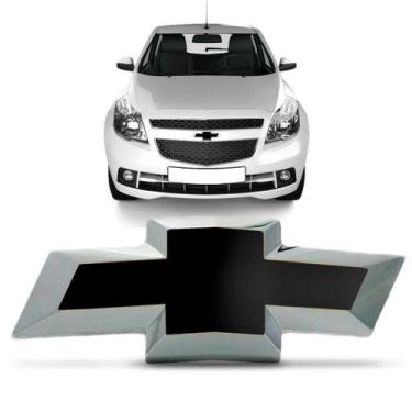 Imagem de Emblema grade radiador cobalt 2012 2013 2014 2015 black - SP ACESSÓRIO