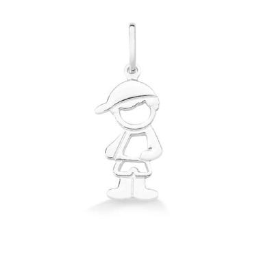 Imagem de Pingente Menino Prata 925 - AMENNA