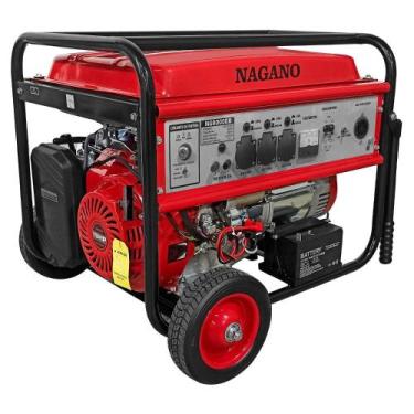 Imagem de Gerador de Energia a Gasolina 8.2kva Monofásico 110v220v Partida Elétr