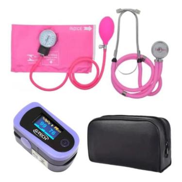 Imagem de Kit Academico De Enfermagem E Fisioterapia - G-Tech, rosa