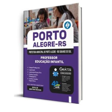 Imagem de Apostila Prefeitura de Porto Alegre - RS - Professor - Educação Infant