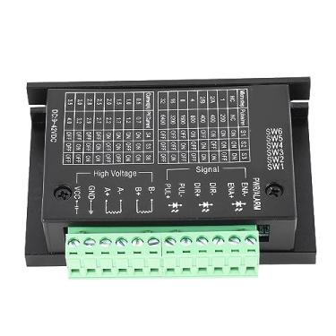 Imagem de Módulo do controlador de motorista de motor de passo Module de placa poderosa desempenho de alta precisão TB6600 Tecnologia para 42 57 86 Projetos de robótica do Motor Diy CNC DIY