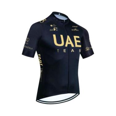Imagem de Conjunto De Camiseta E Shorts De Ciclismo Dourado, Secagem Rápida, Par