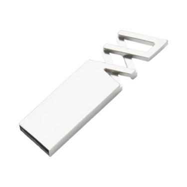 Imagem de Pen Drive USB De Metal Prata 32GB 64GB 128GB 16GB 8GB 4GB USB 2.0 - Ja