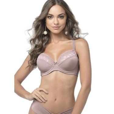 Imagem de Sutiã Lousane DeMillus 64086, Lilás místico, 44