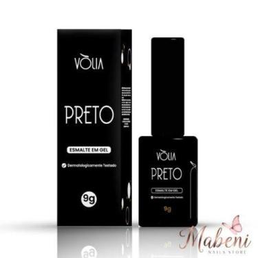 Imagem de Esmalte em Gel Preto Volia 9g