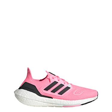 Imagem de adidas Ultraboost 22 Tênis de corrida feminino, rosa, tamanho 42, Beam Pink/Core Black/Cloud White, 40