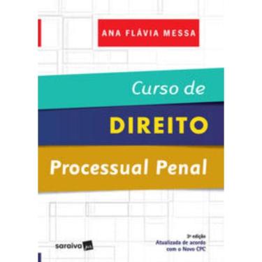 Imagem de Curso de direito processual penal - 3ª edição de 2017