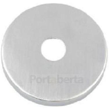 Imagem de Kit Roseta Avulsa Fechadura Banheiro Wc Imab Escovada