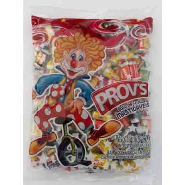 Imagem de BALA DE FRUTAS MASTIGAVEL PACOTE 500g - PROVS