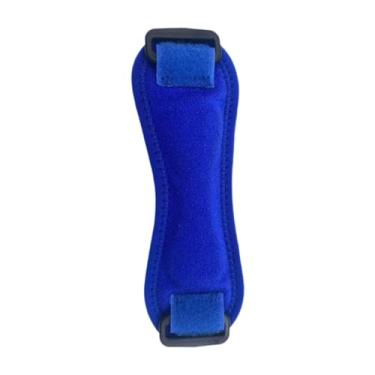 Imagem de predolo Estabilizador de patela, cinta de suporte patelar, equipamento de fitness portátil, cinta de joelho, suporte de patela, para esportes com tendinite, Azul