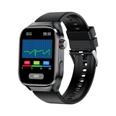 Imagem de Relógio Inteligente Para Saúde Com ECG PPG IP68 À Prova d'Água Bluetoo