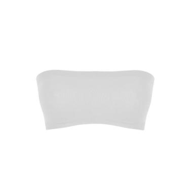 Imagem de Sutiã Faixa sem Aro e sem Bojo Trifil Lingerie - Ref. 3798, Branco, G