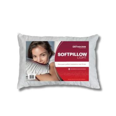 Imagem de Travesseiro Firme Orthocrin Softpillow Light Alto Suporte 40x60x15
