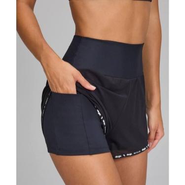 Imagem de Short Feminino Duplo Alto Giro Tule