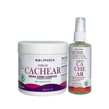 Imagem de Kit Kaedo Obliphica Hora de Cachear Máscara + Óleo Capilar