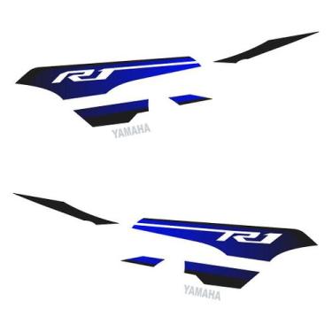Imagem de Adesivo Protetor Tank Pad Yamaha YZF R1 2015 Lateral - Cromo Sign