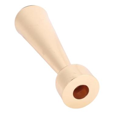 Imagem de ASHATA Suporte de Vela de Candelabro de Metal, Suporte de Castiçal Galvanizado Vintage Decorativo, Furo de Vela 2,1 Cm / 0,8 pol., para Lareira de Casamento, Decoração de Mesa de Jantar Em Casa (Ouro)