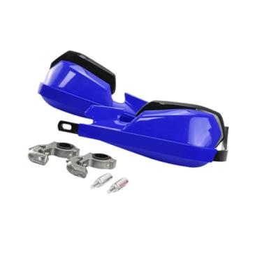 Imagem de menolana Protetores de mão para motocicleta, acessórios para motocicleta, protetores de mão para motocicleta, proteção de guidão para quadriciclo, motocross, Azul