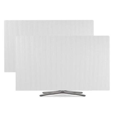 Imagem de Protetor de tela Pemaly, pacote com 2 capas de TV, serve para 165 x 91