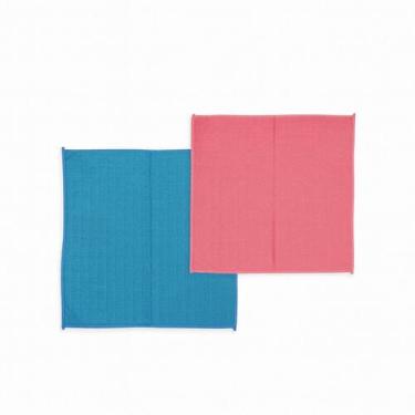 Imagem de Kit 2 Panos De Microfibra Macia Limpeza Multiuso Casa Vidro Cozinha Ca