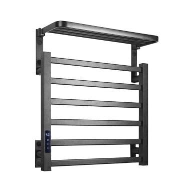 Imagem de Toalheiro Elétrico Térmico Aquecido 45X 50 - Preto - 110V