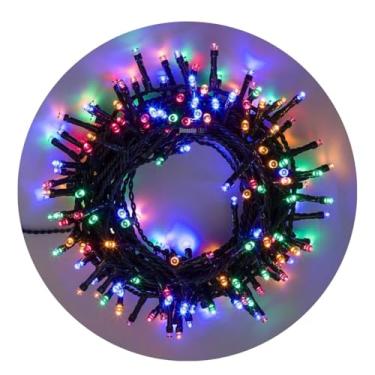 Imagem de Cordão de LED, 50 Metros, 500 Luzes, Multifunção Uso Externo, BIVOLT (Colorido - Fio Verde, 50 metros - 8 Funções - BIVOLT)