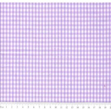 Imagem de Tecido Tricoline - Xadrez (3 mm) Fio Tinto Lilás - Tecidos Caldeira - 